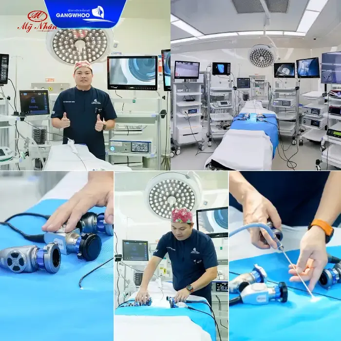 Quy trình phẫu thuật thẩm mỹ an toàn GANGWHOO