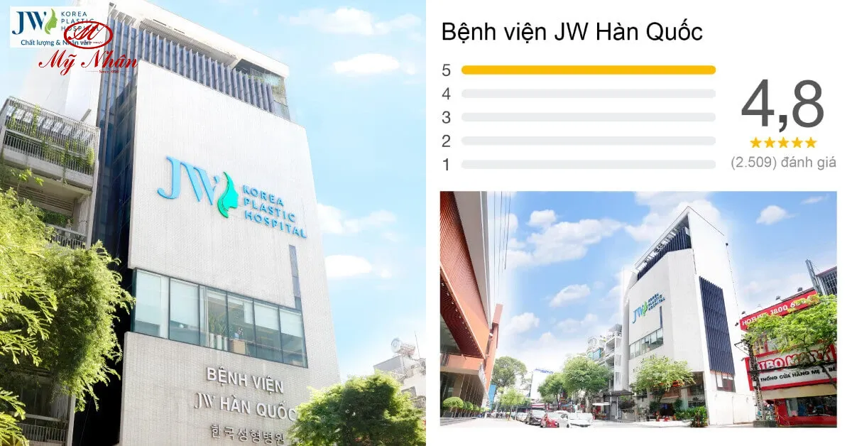 Bệnh viện JW Hàn Quốc được đánh giá 5 sao chất lượng